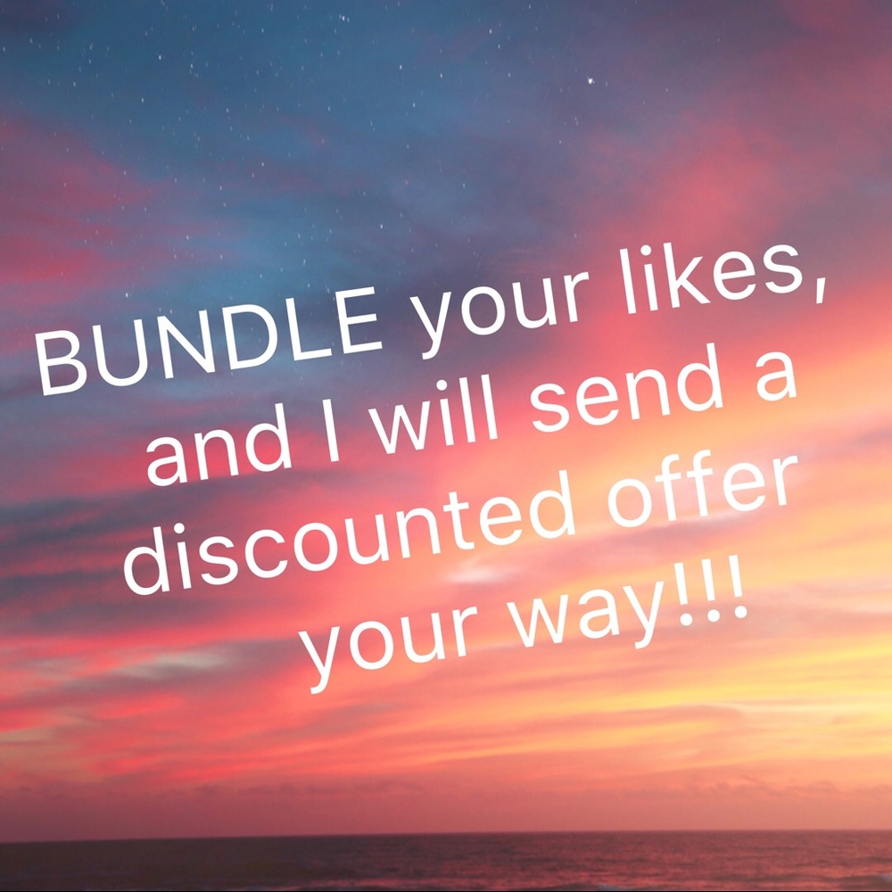 BUNDLE your likes and I will make you an offer!